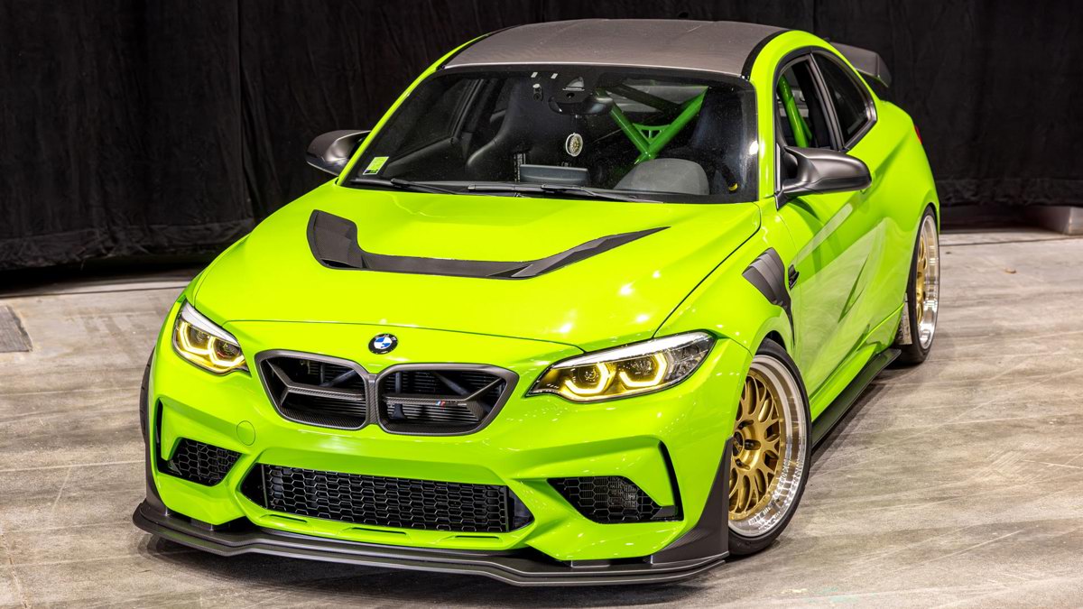 Alpha-N Corse Brings GT3 RS-Style Carbon Louvers and Ohlins Coilovers to the F87 BMW M2