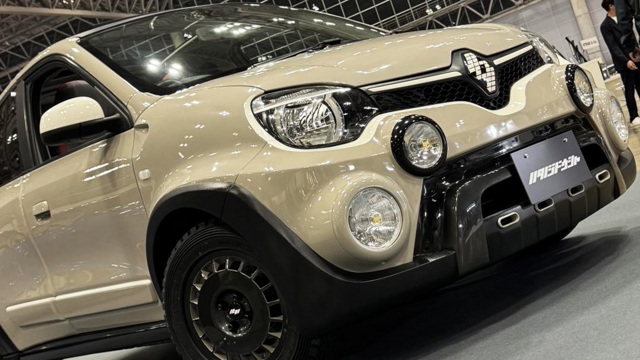 Hatano Turns a 90-HP Renault Twingo Into a Safari-Style Mini 911 Dakar for 8,500 USD