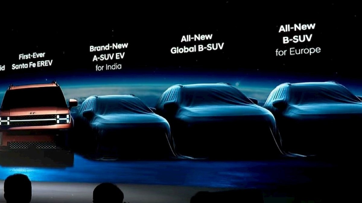 Hyundai Showed a Covered D-SUV and a Plan That Cuts a Million Combustion Cars