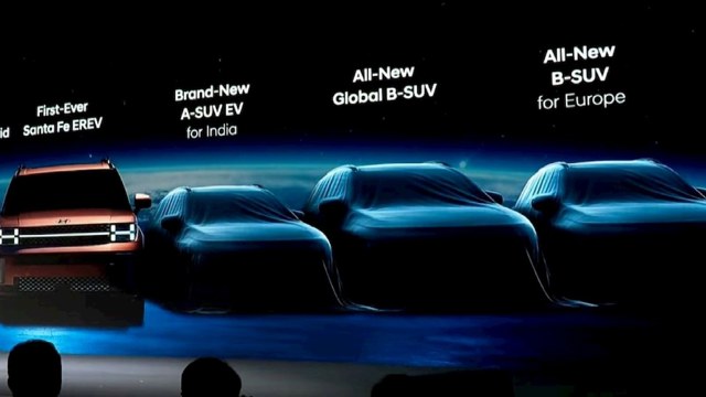 Hyundai Showed a Covered D-SUV and a Plan That Cuts a Million Combustion Cars