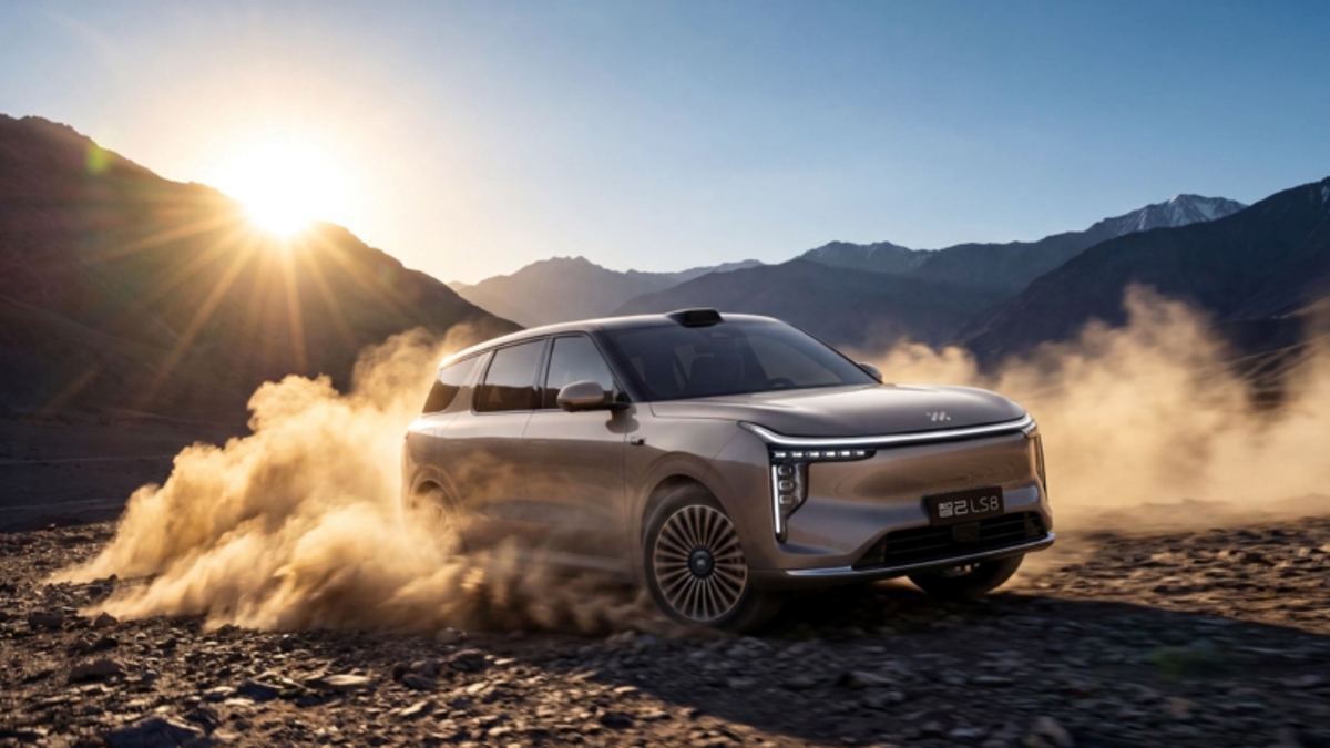 IM Motors LS8 EREV Launches With Four-Wheel Steer-by-Wire Option From 36600 USD