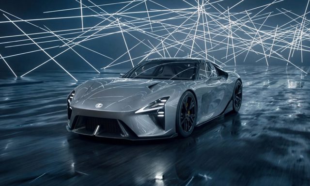 Lexus LFA Concept: All-Electric Sports Car With Aluminum Body Frame