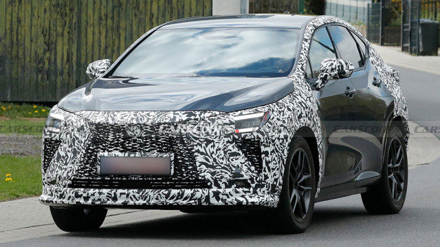 2027 Lexus NX Facelift Spied at Nurburgring as Mid-Cycle Refresh for Second-Best Seller