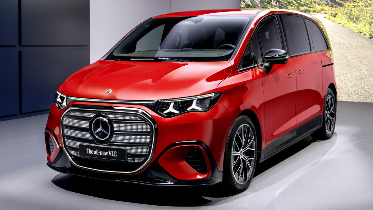 Mercedes VLE: 435-Mile Electric Minivan With 800V, 8K Rear Screen