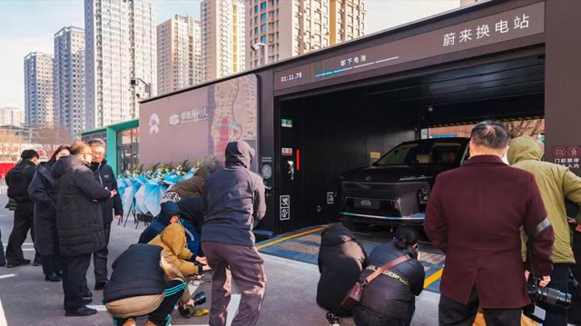 NIO 5th-Gen Battery Swap Stations: 20% More Capacity, Firefly Compatible