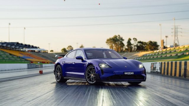 Taycan Turbo GT Runs 9.08s Quarter-Mile at Sydney Dragway