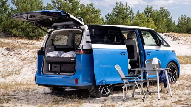 VW's First Electric California Is an ID. Buzz With a Small Double Bed