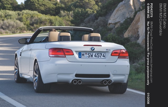 Bmw M3 Cabriolet foto 9