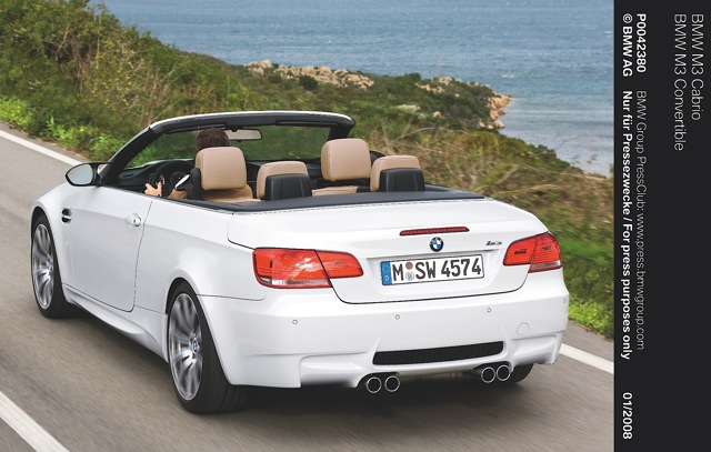 Bmw M3 Cabriolet foto 10