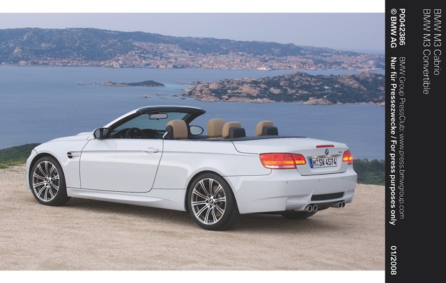 Bmw M3 Cabriolet foto 16