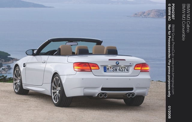 Bmw M3 Cabriolet foto 17