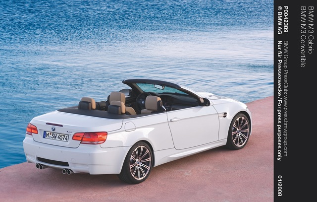 Bmw M3 Cabriolet foto 19
