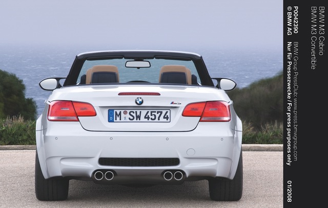 Bmw M3 Cabriolet foto 20