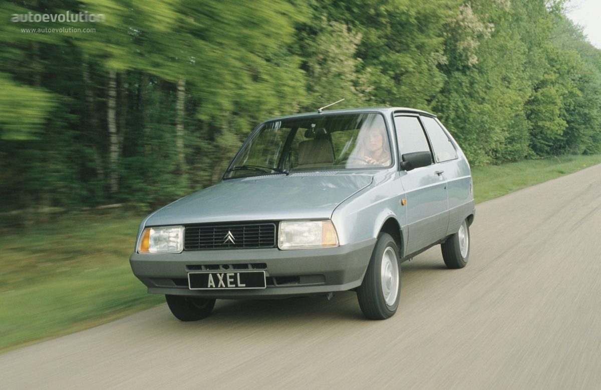 Citroen CITROEN Axel 1.1L 4MT FWD (58 HP)