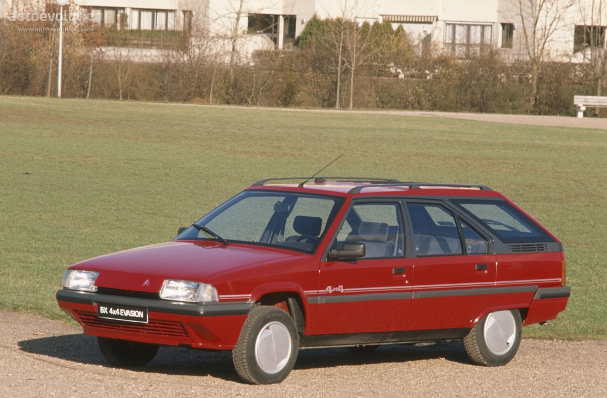 Citroen CITROEN BX Break 1.9L 5MT FWD (105 HP)