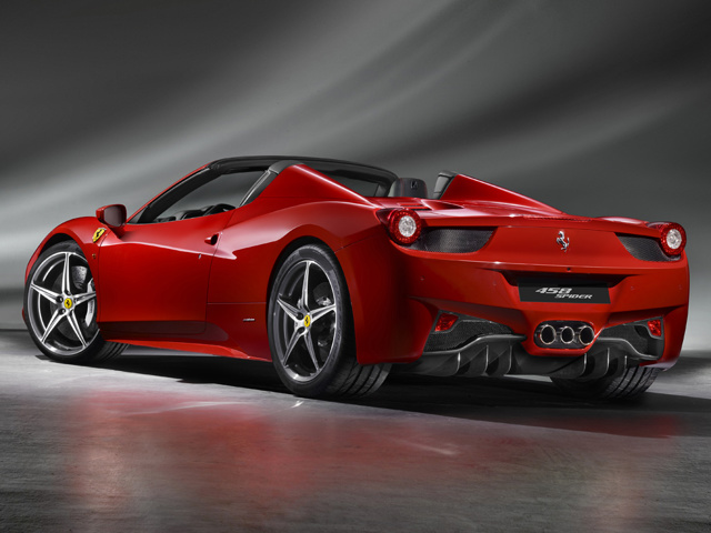Ferrari 458 Spider Foto 3