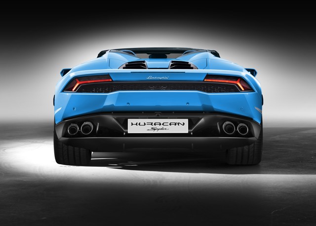 Lamborghini Huracan Spyder foto 4