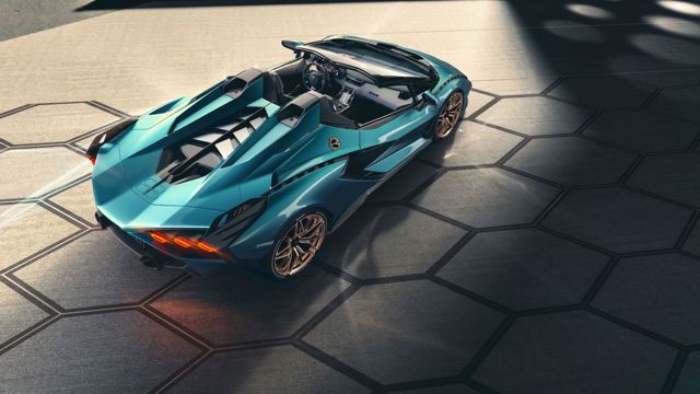Lamborghini Sian Roadster Foto 8