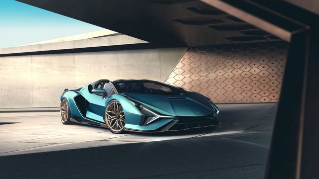 Lamborghini Sian Roadster Foto 10