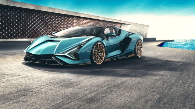 Lamborghini Sian Roadster Foto 11