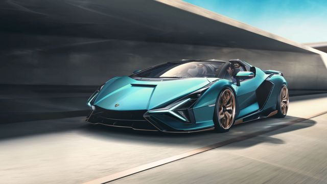 Lamborghini Sian Roadster Foto 12