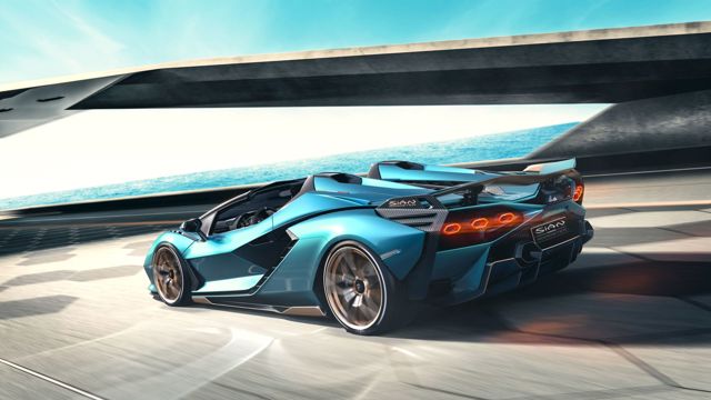 Lamborghini Sian Roadster Foto 13