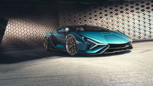 Lamborghini Sian Roadster Foto 2