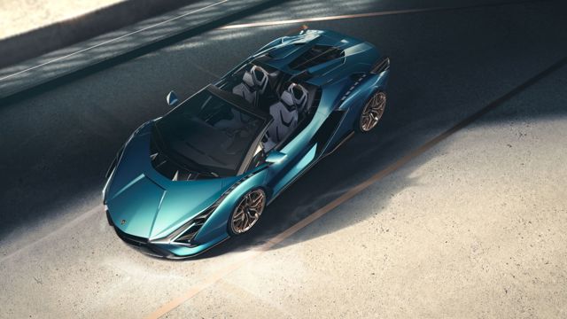 Lamborghini Sian Roadster Foto 5