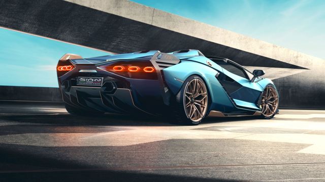 Lamborghini Sian Roadster Foto 6