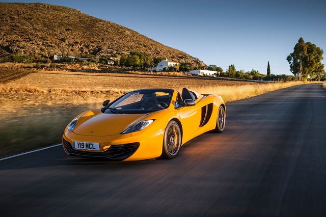 Mclaren Mp4-12C Spider foto 11