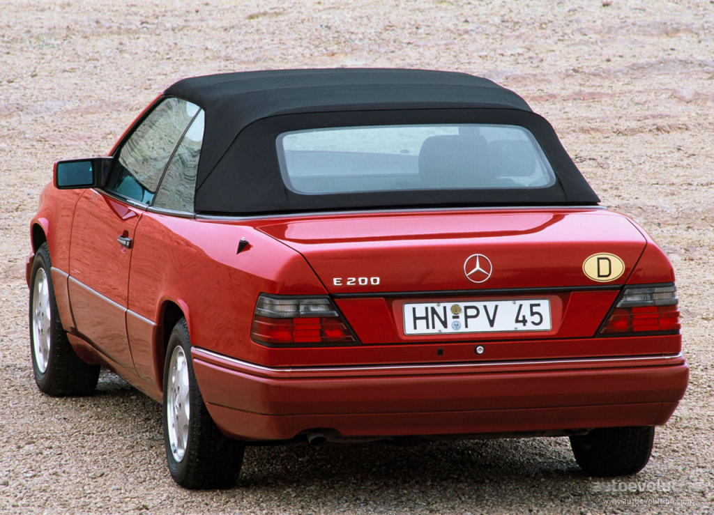 MERCEDES BENZ E-Klasse Cabriolet and predecessors