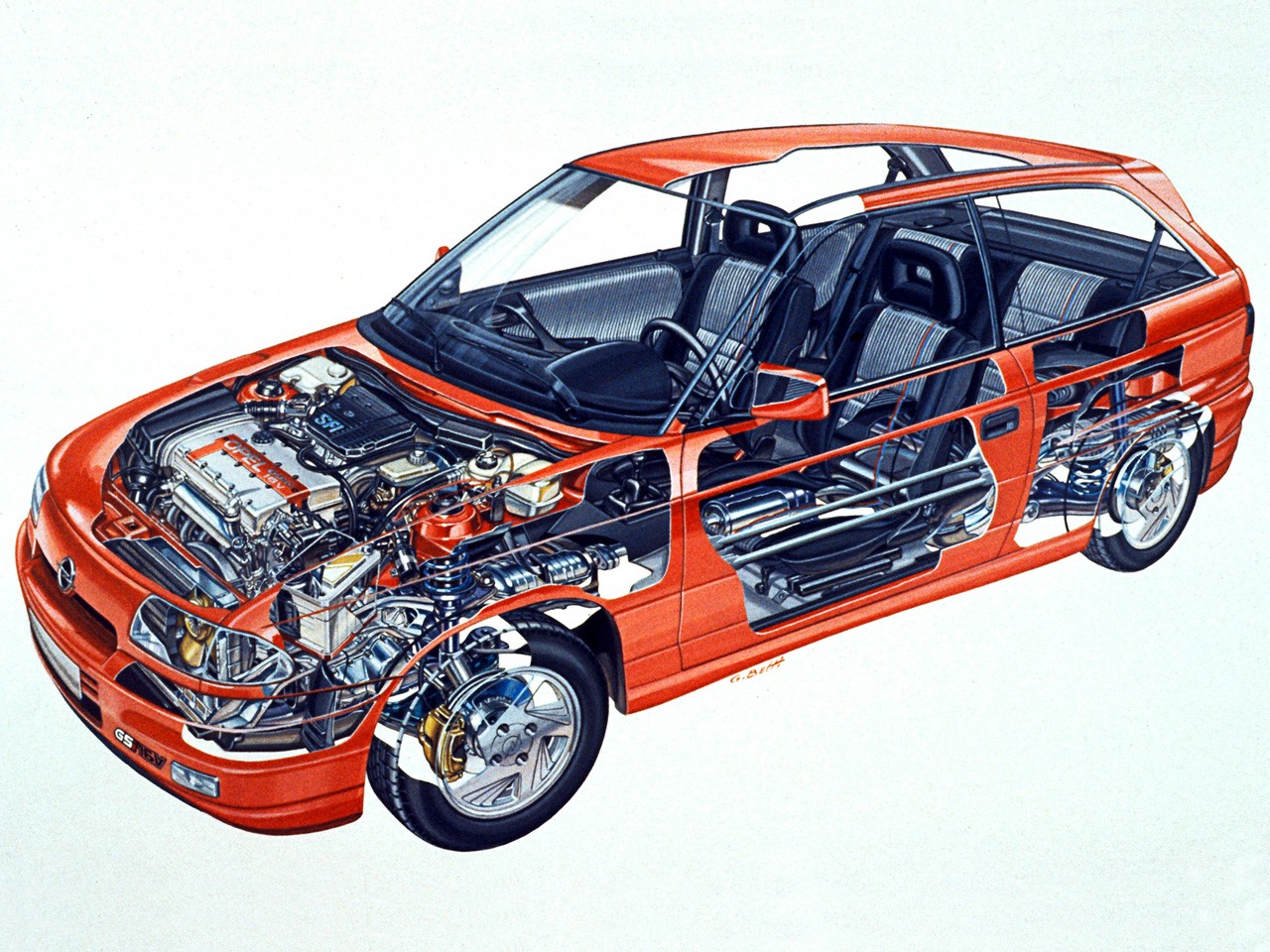 Opel Astra 3 Doors photo 8