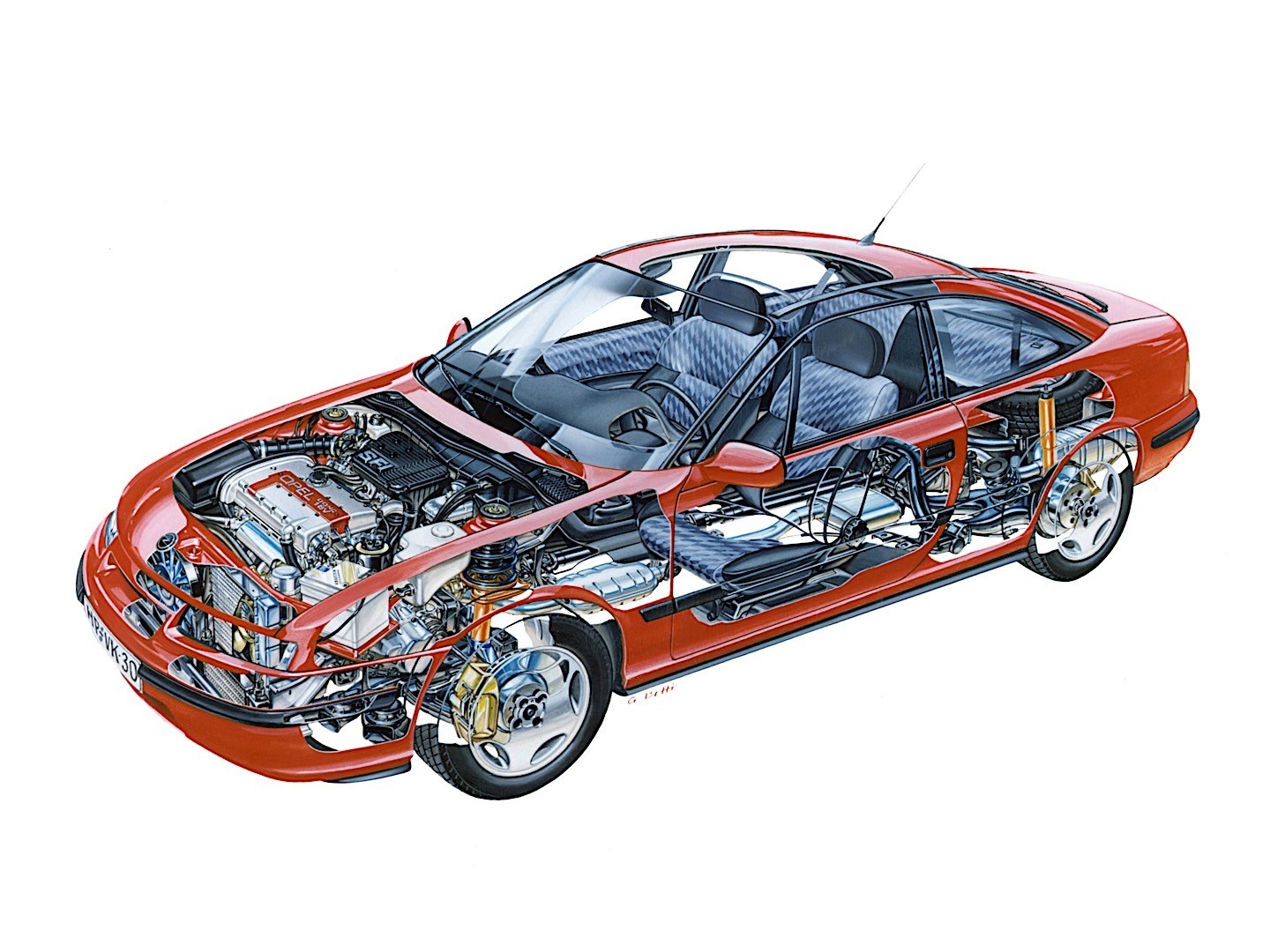 Opel Calibra photo 56