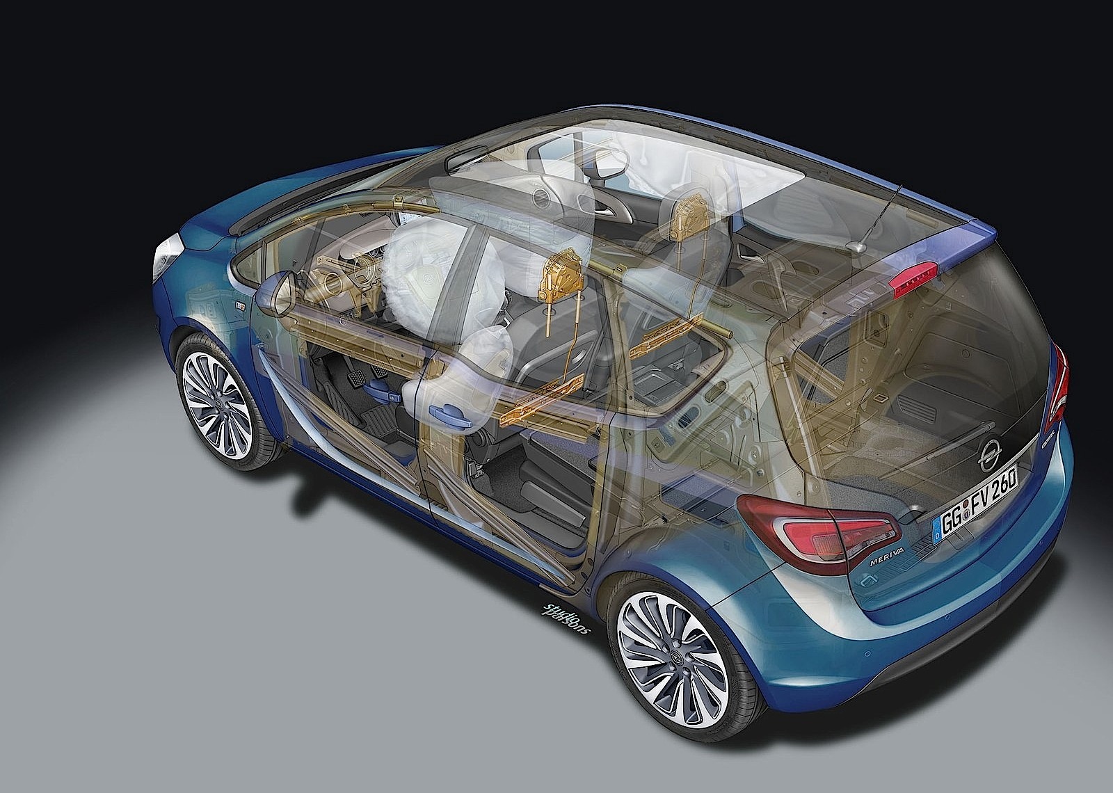 Opel Meriva photo 35