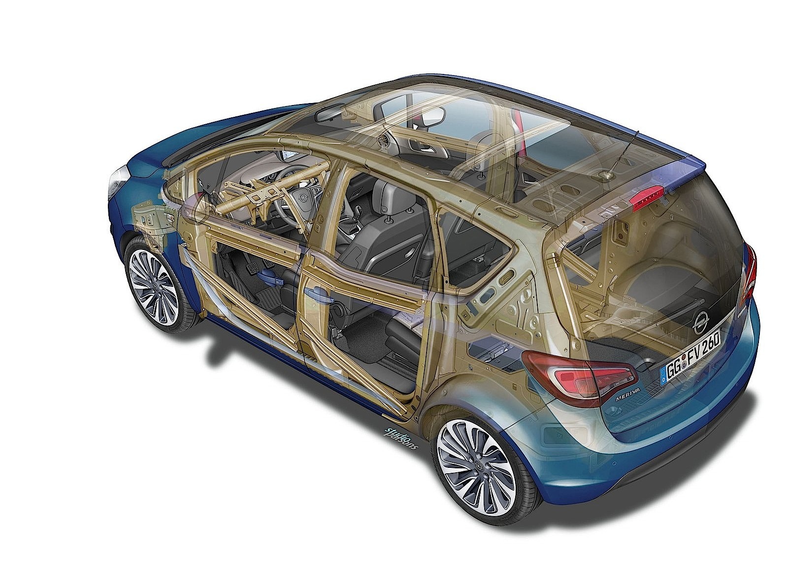 Opel Meriva photo 38