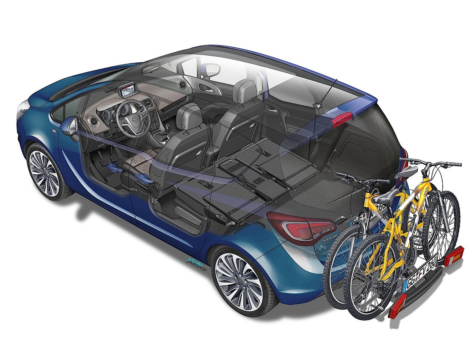 Opel Meriva photo 39