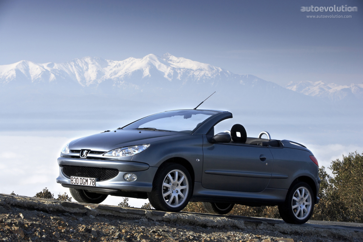 Peugeot PEUGEOT 206 CC 1.6L HDiF 5MT FWD (110 HP)
