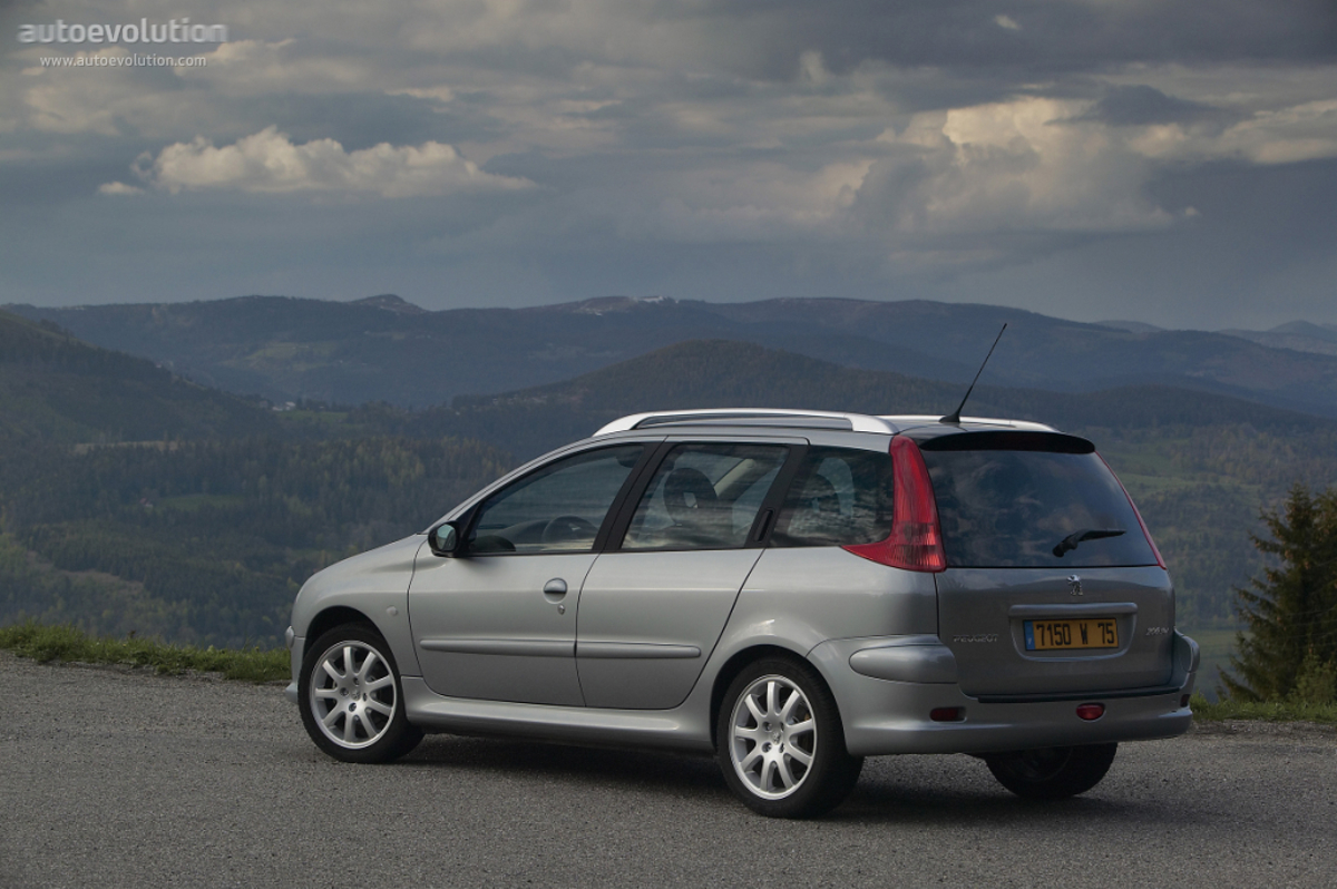 Peugeot PEUGEOT 206 SW 1.1L 5MT FWD (60 HP)