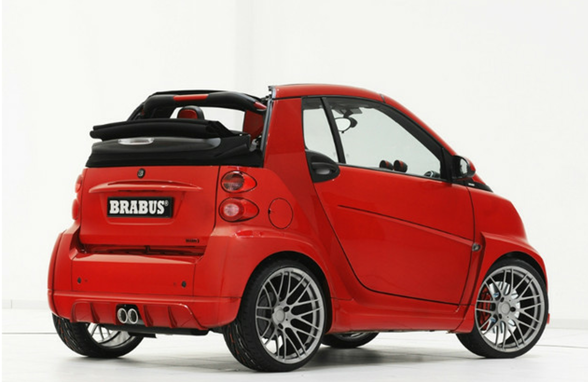 Smart SMART ForTwo Cabrio Brabus 0.7 6AT (75 HP)