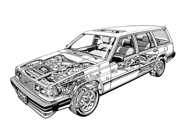 Volvo 760 Estate foto 11